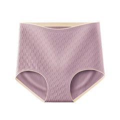 [ 5PCS ] Sexy Seamless Large Size High Waist Cotton Panties
