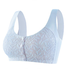 New Arrival Lace Front Button Wireless Bra