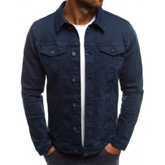 Men's Slim Workwear Denim Jacket