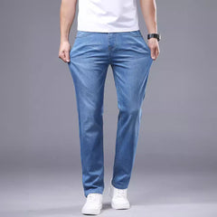 Men's New Loose Simple Classic Business Casual Jeans