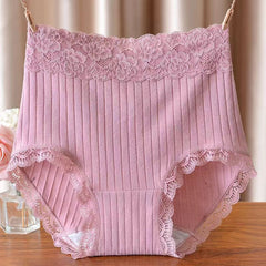 Pure Cotton Bottoms High Waist Comfort Underwear