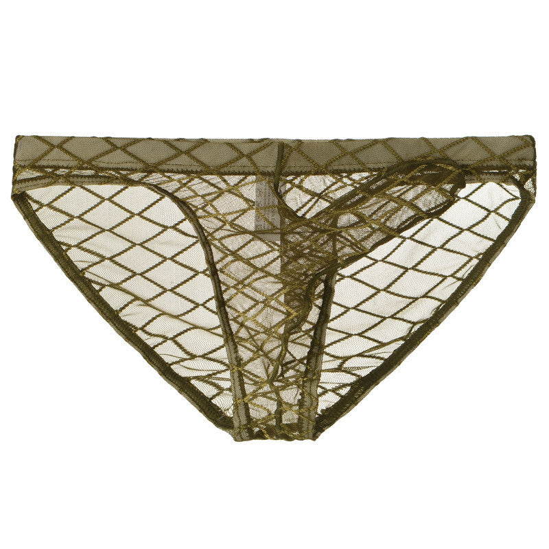 Mesh transparent ultra-thin breathable sexy panties