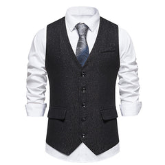 2023 Men's Slim Business Vest