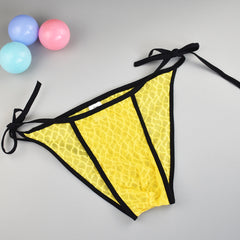 Men's Lace Strap Sexy Briefs