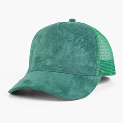 Suede Mesh Sports Embroidered Baseball Cap Solid Color Versatile Peaked Cap