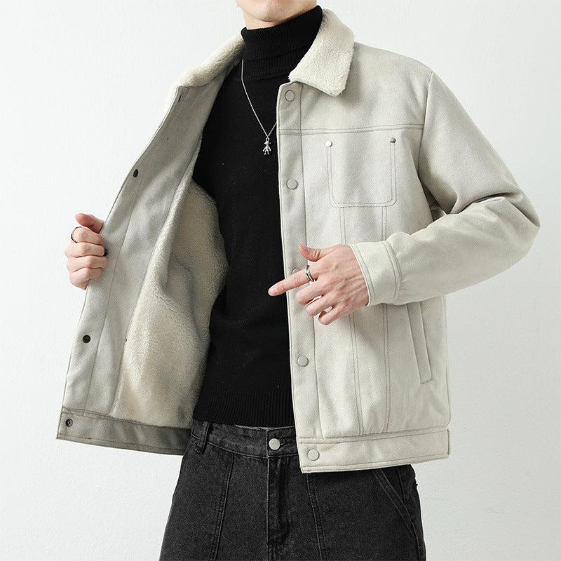 Men's New Winter Casual Sherpa Jacket