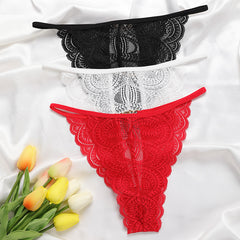 Sexy Lace Hollow Briefs