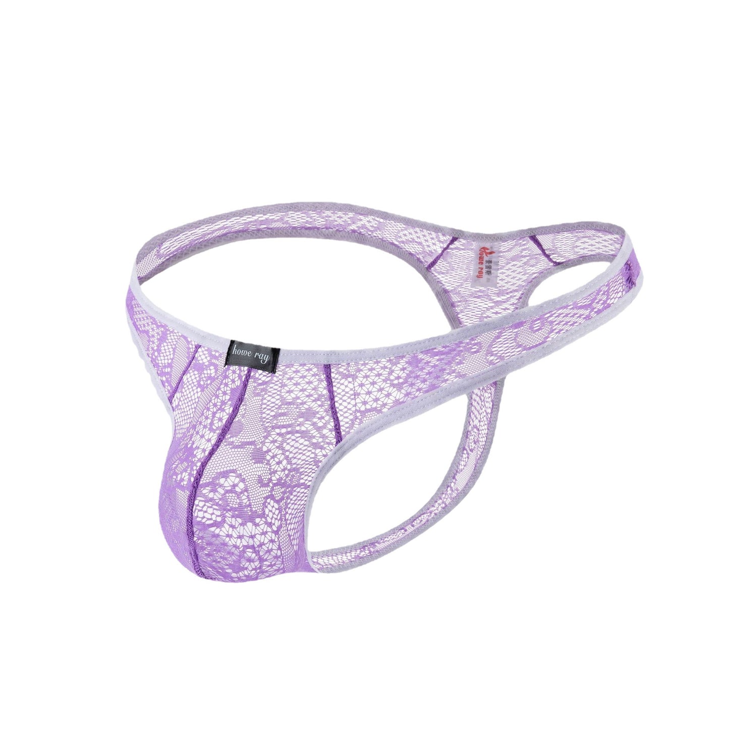 Men's Transparent Sexy Lace Thong