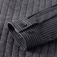 Men's Lapel Warm Business Casual Fake Two-Piece Sweater