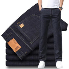 Men's Wear-resistant Ultra-thin Ice Silk Versatile Casual Jeans
