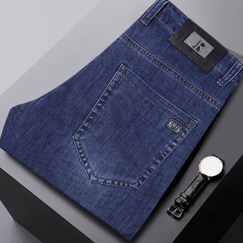 New straight loose large size elastic high waist casual pants