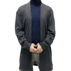 Men's Long Knit Cardigan