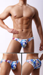 Men's Low-rise Printed Breathable Briefs