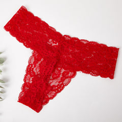 Sexy Hot Transparent Lace Thong