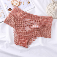 Sexy Lace Cross Strap Briefs
