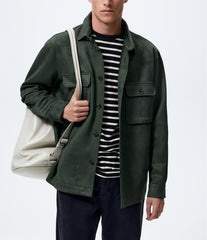 Men's Suede Casual Jacket