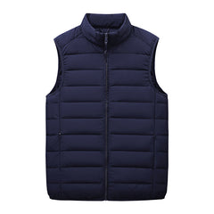 Men's Winter High Quality Warm 90% White Duck Down Vest