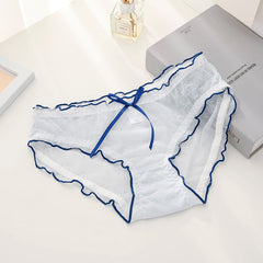 Summer New Ribbon Mesh Lace Briefs