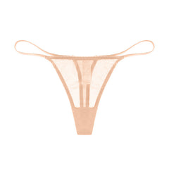 Sexy Mesh Ultra-thin Transparent Low-waisted Thin Strap Thong