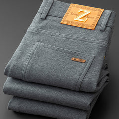 Men's Business Stretch Straight Casual Pants