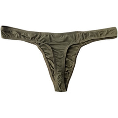 Low Waist Sexy Transparent Ice Silk Thong