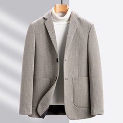 Men's High Quality Woolen Business Casual Blazer
