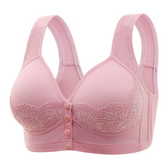 New style front buckle non-wired bra