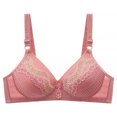 Breathable Lace Wireless Comfortable Push Up Bra