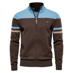 Men's Zippered Sweater