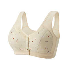 No steel ring push up skin friendly bra