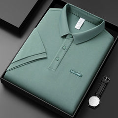 2023 Summer New Men's Loose Simple Polo Shirt