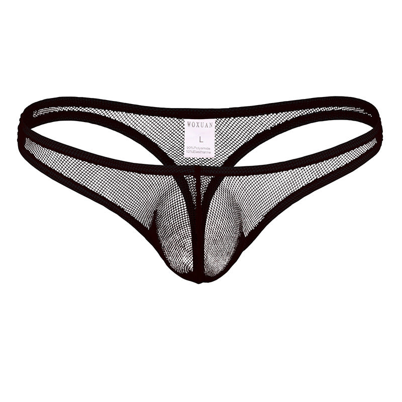 Men's Mesh Transparent Breathable Thong