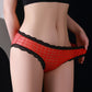 Lace Briefs Simple Bowknot Mesh Breathable Briefs