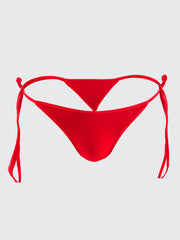 Men's Seamless Breathable Transparent Ice Silk String Thong