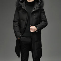 Men's New Fashion Long Down Jacket
