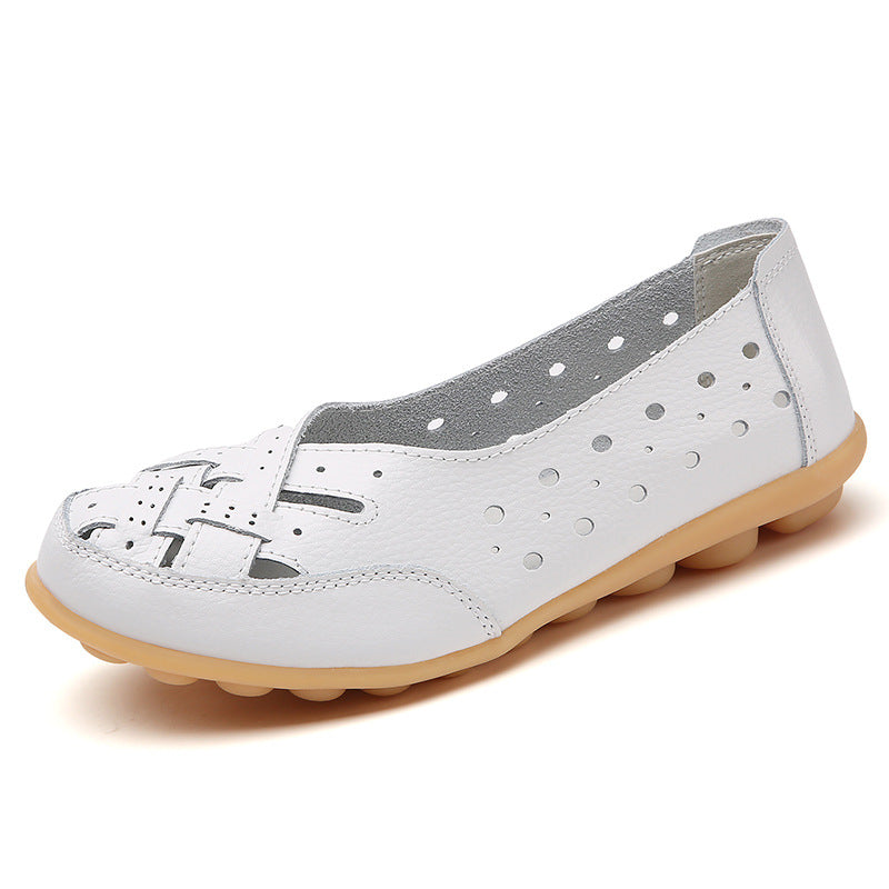 Summer hollow loafers