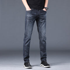 Men's Straight Leg Stretch Versatile Casual Jeans