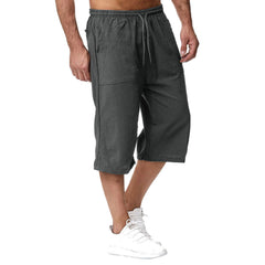 Men's Casual Cotton and Linen Sports Pants