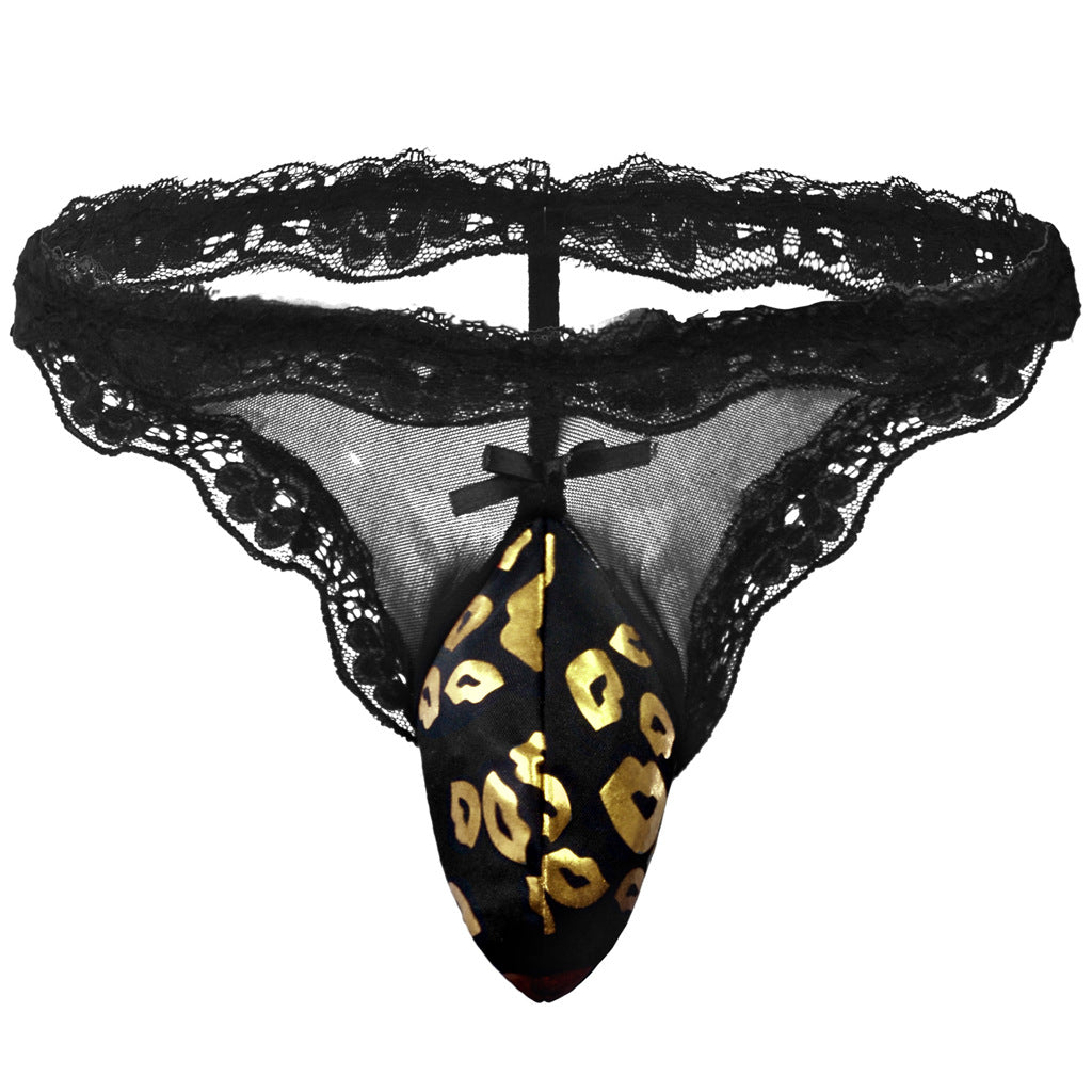 Tzy0884T sexy lace pouch thong