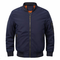 Men's Large Size Winter Warm Bomber Jacket