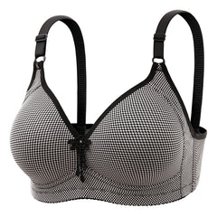 Thin plus size bra without wires