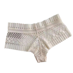 New Sexy Low Waist Hip Lift Feather Lace Thong