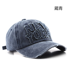 Men's Outdoor Fashion Embroidered Peaked Cap