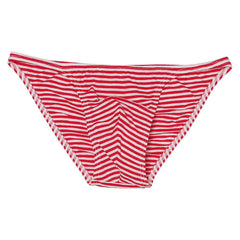 Men's Sports Sexy Striped Sweat-absorbent Cotton Briefs