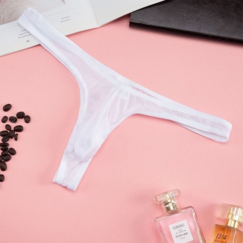 Men's Ice Silk Trendy Sexy Thong