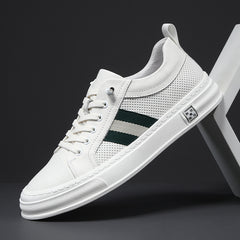 2023 New Large Size Leather Casual Sneakers