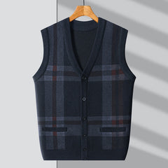 2024 Men's Warm Knitted Vest