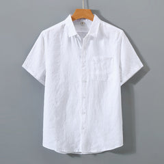 Men's Cotton and Linen Casual Shirts