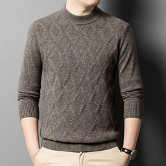 New Thickened Half Turtleneck Sweater