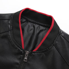 2023 Men's Slim Fit Leather Jacket